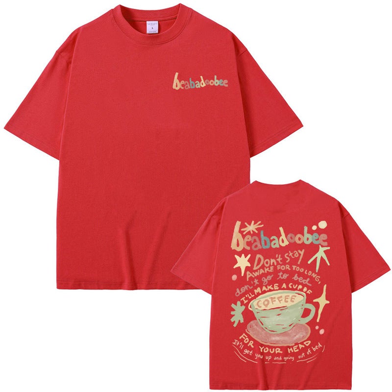 Beabadoobee Graphic Print T-Shirt Men Women Fashion Vintage - Image 1